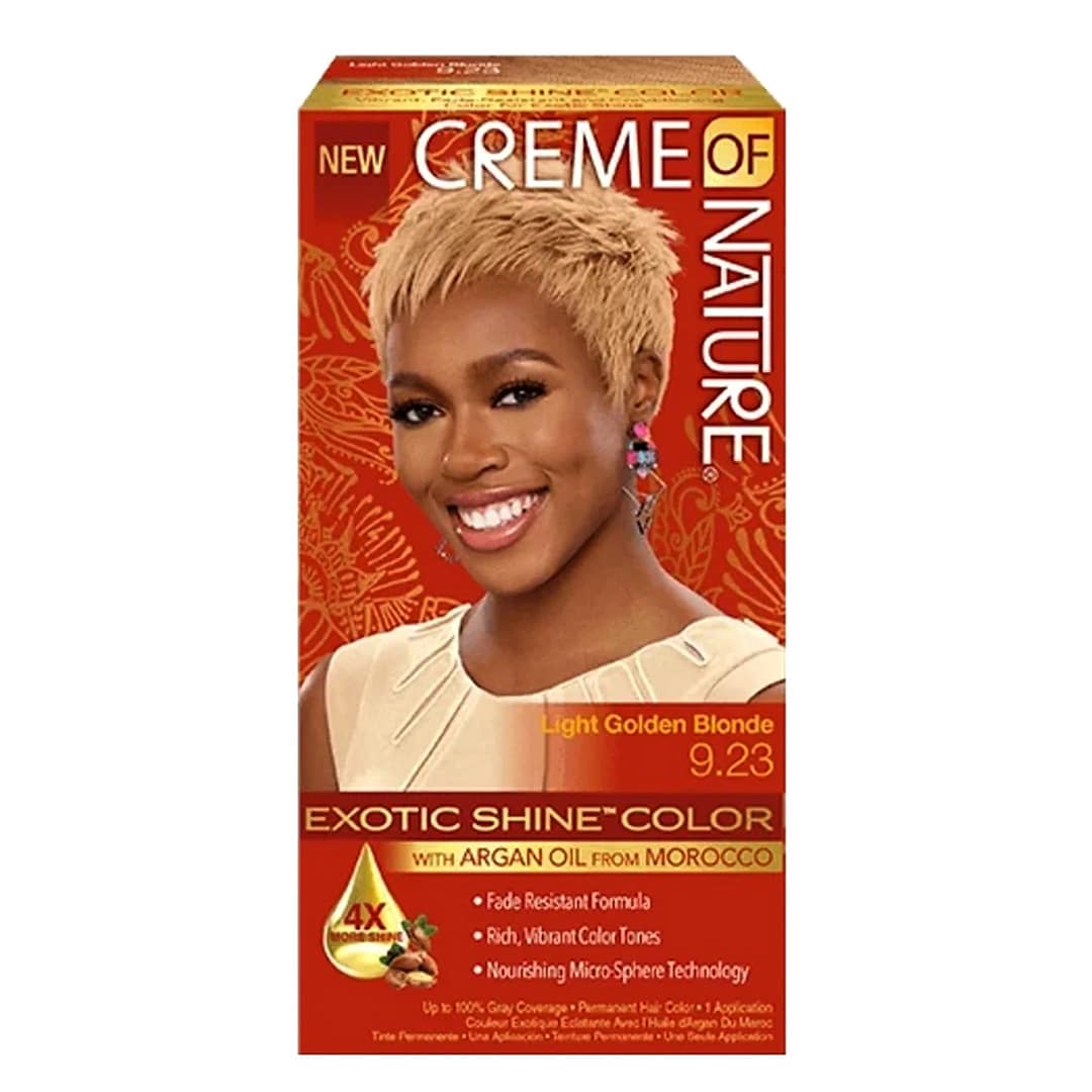 Creme of Nature Light Exotic Shine Color Golden Blonde 9.23