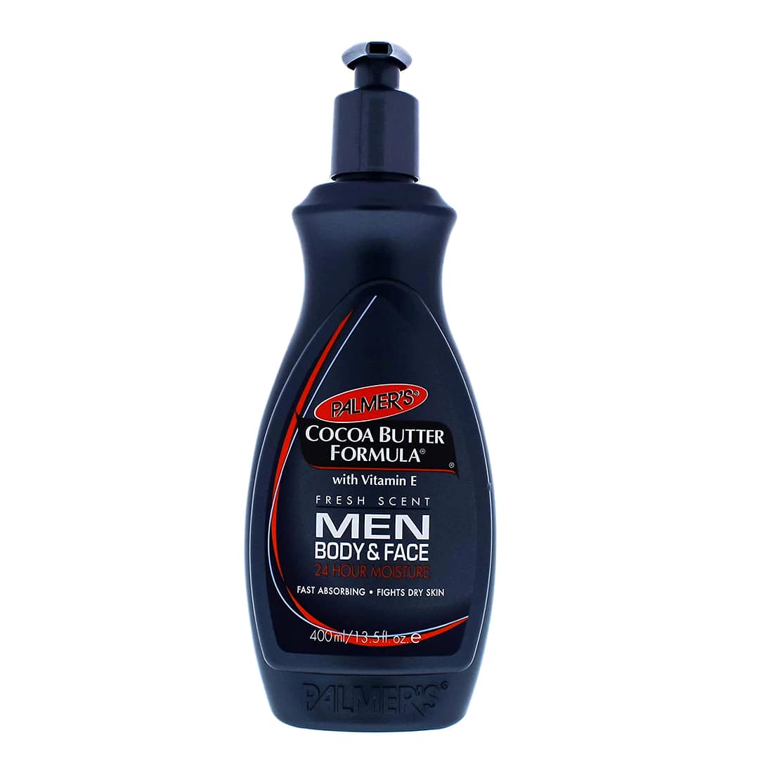 Palmer's Cocoa Butter Formula Men Body & Face 24 Hour Moisture 13.5 oz Palmer's Cocoa Butter Formula Men Body & Face 24 Hour Moisture 13.5 oz