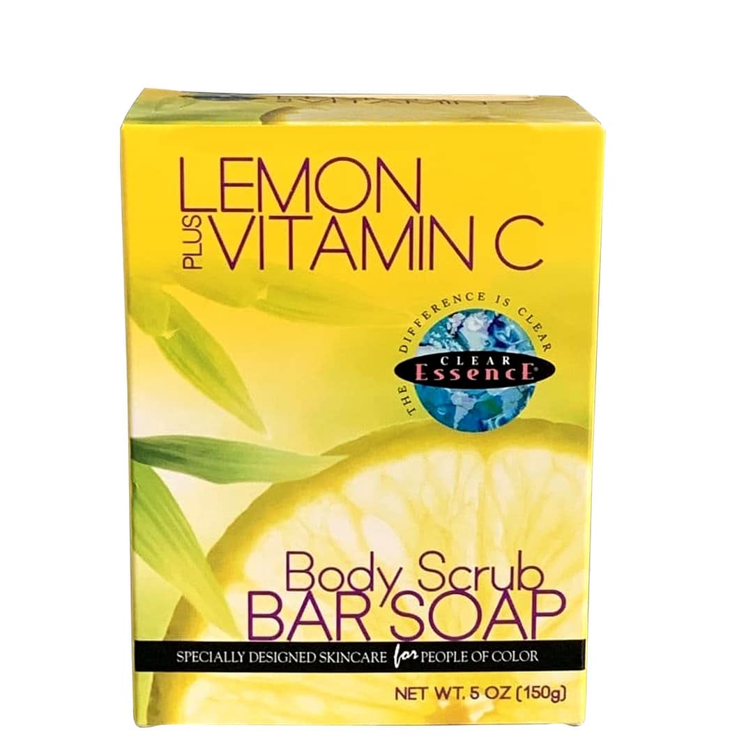 Clear Essence Lemon Plus Vitamin C Body Scrub Bar Soap 5oz Clear Essence Lemon Plus Vitamin C Body Scrub Bar Soap 5oz