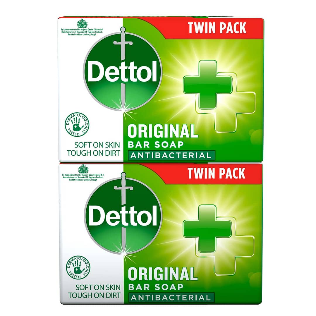 Dettol Original soap 100g x 2 Dettol Original soap 100g x 2