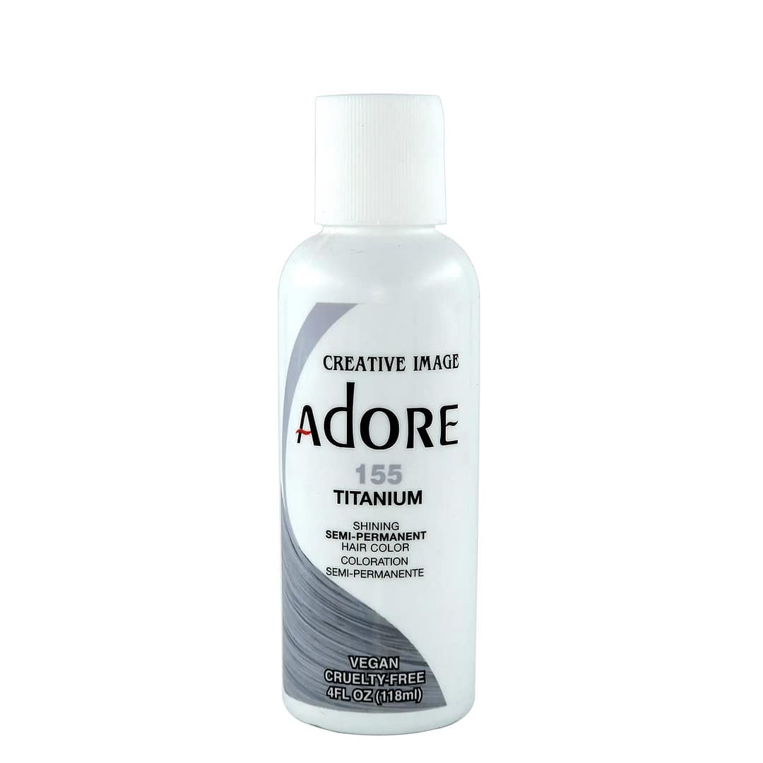 Adore Semi-Permanent Haircolor 155 Titanium Adore Semi-Permanent Haircolor 155 Titanium