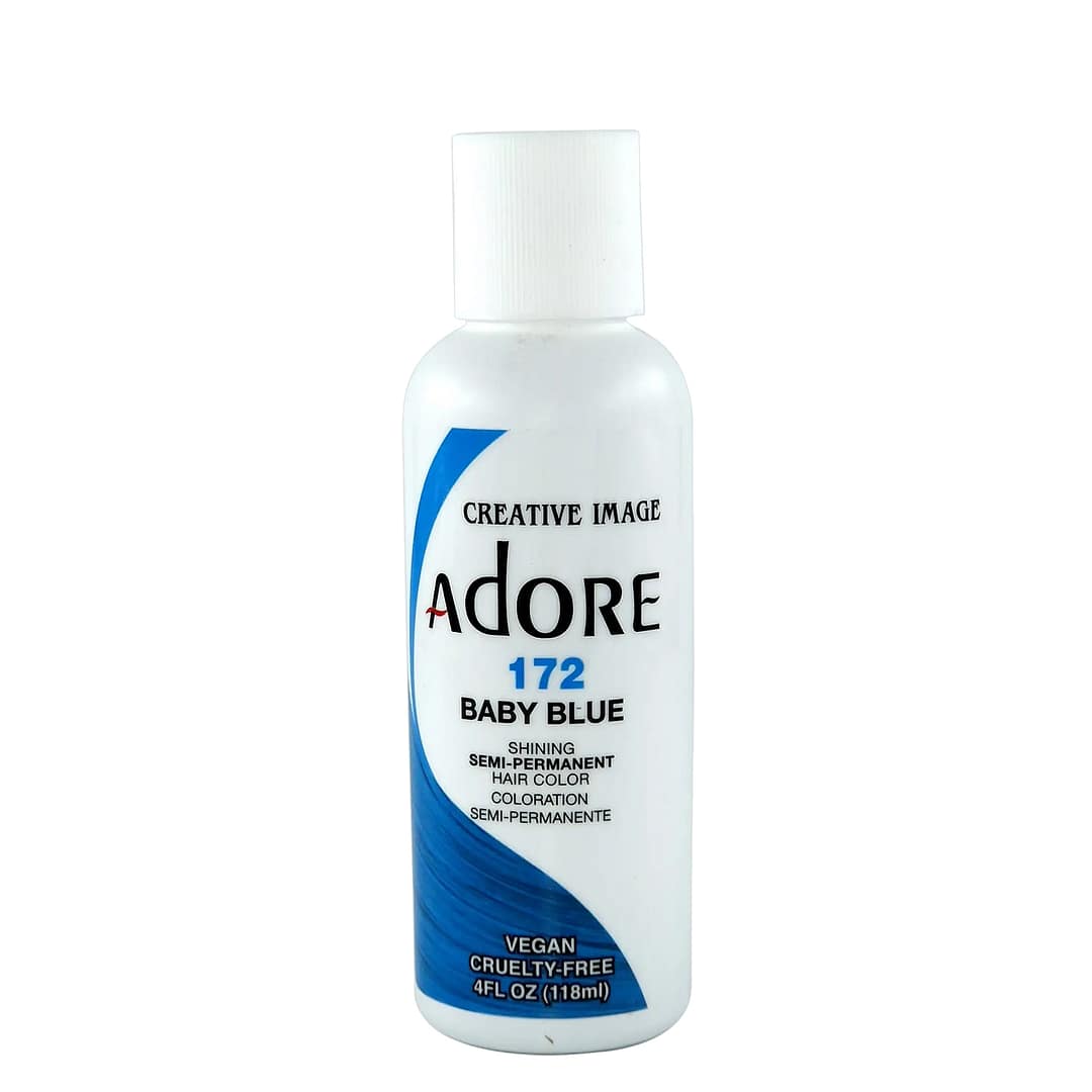 Adore Semi-Permanent Haircolor 172 Baby Blue Adore Semi-Permanent Haircolor 172 Baby Blue