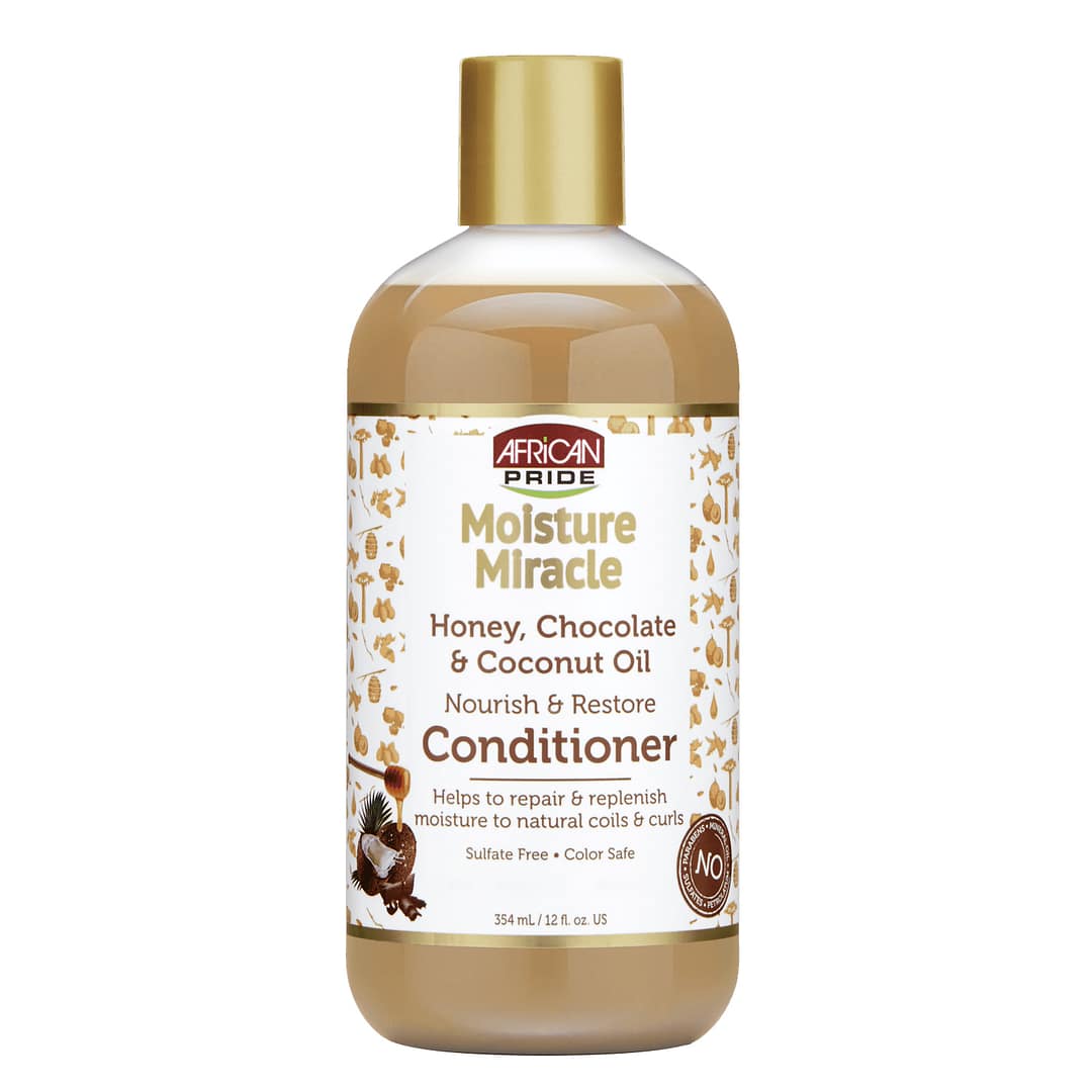 African Pride Moisture Miracle Honey,Chocolate & Coconut Oil Conditioner African Pride Moisture Miracle Honey,Chocolate & Coconut Oil Conditioner