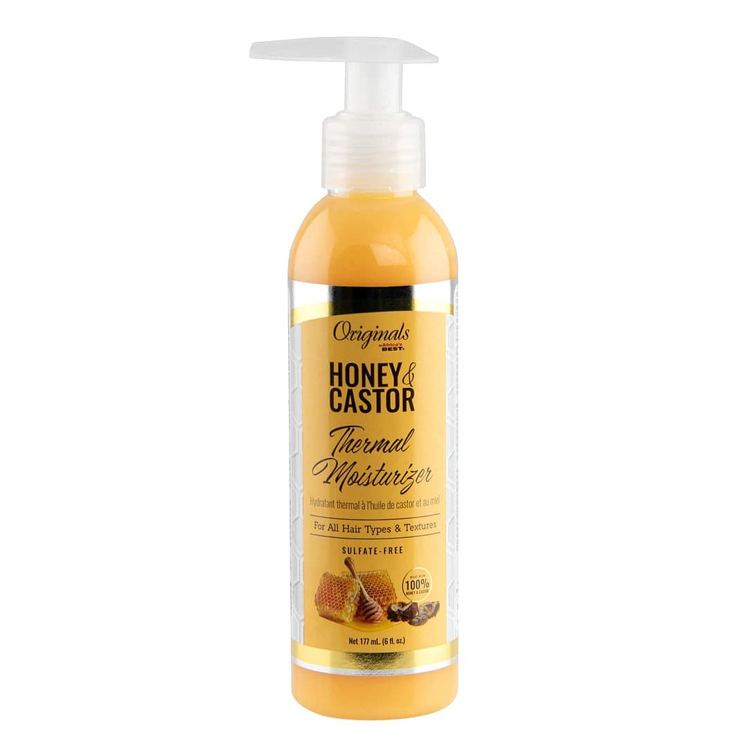 Africa's Best Honey & Castor Thermal Moisturizer 6oz Africa's Best Honey & Castor Thermal Moisturizer 6oz