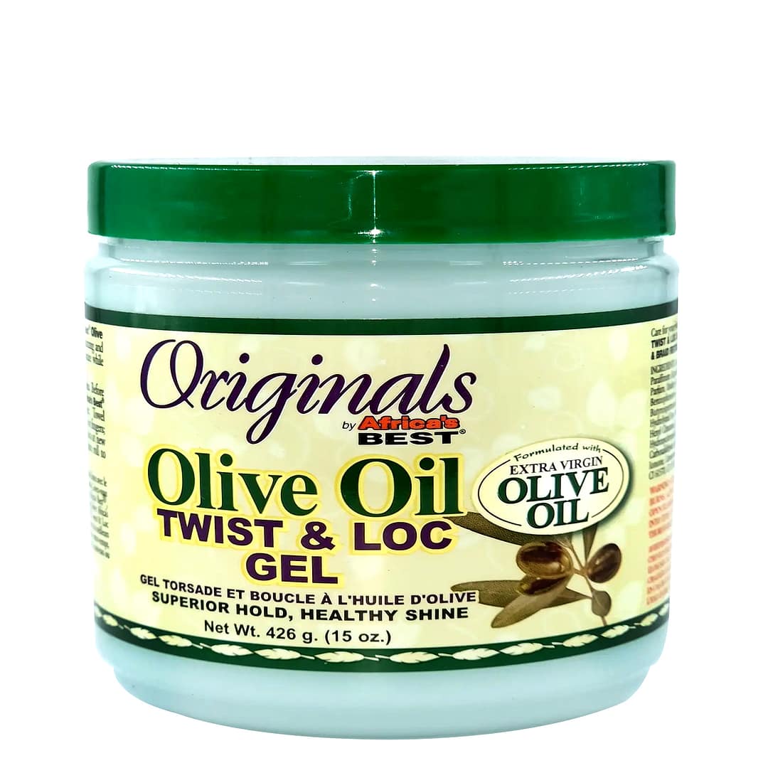 Africa's Best Olive Oil Twist & Lock Gel 15oz Africa's Best Olive Oil Twist & Lock Gel 15oz