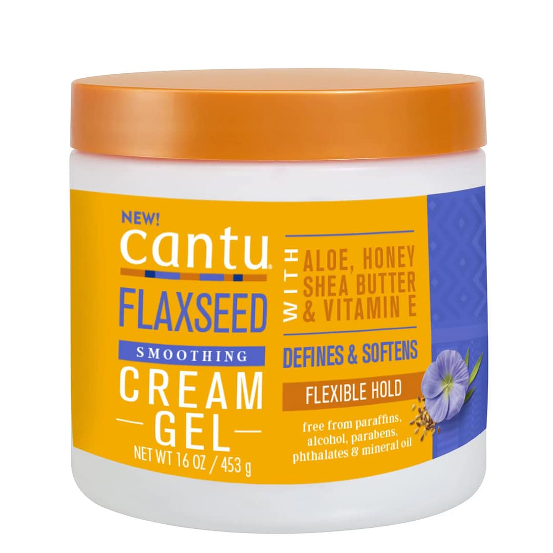 Cantu Flaxseed smoothing Cream Gel 16oz Cantu Flaxseed smoothing Cream Gel 16oz