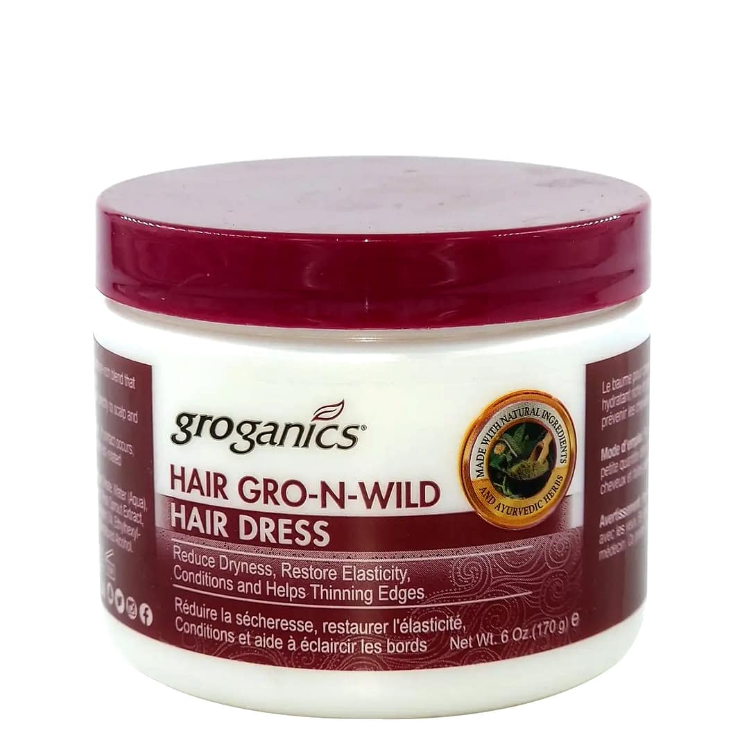Groganics Hair Gel-N-Wild Conditioning Creme 6oz 1 Groganics Hair Gel-N-Wild Conditioning Creme 6oz
