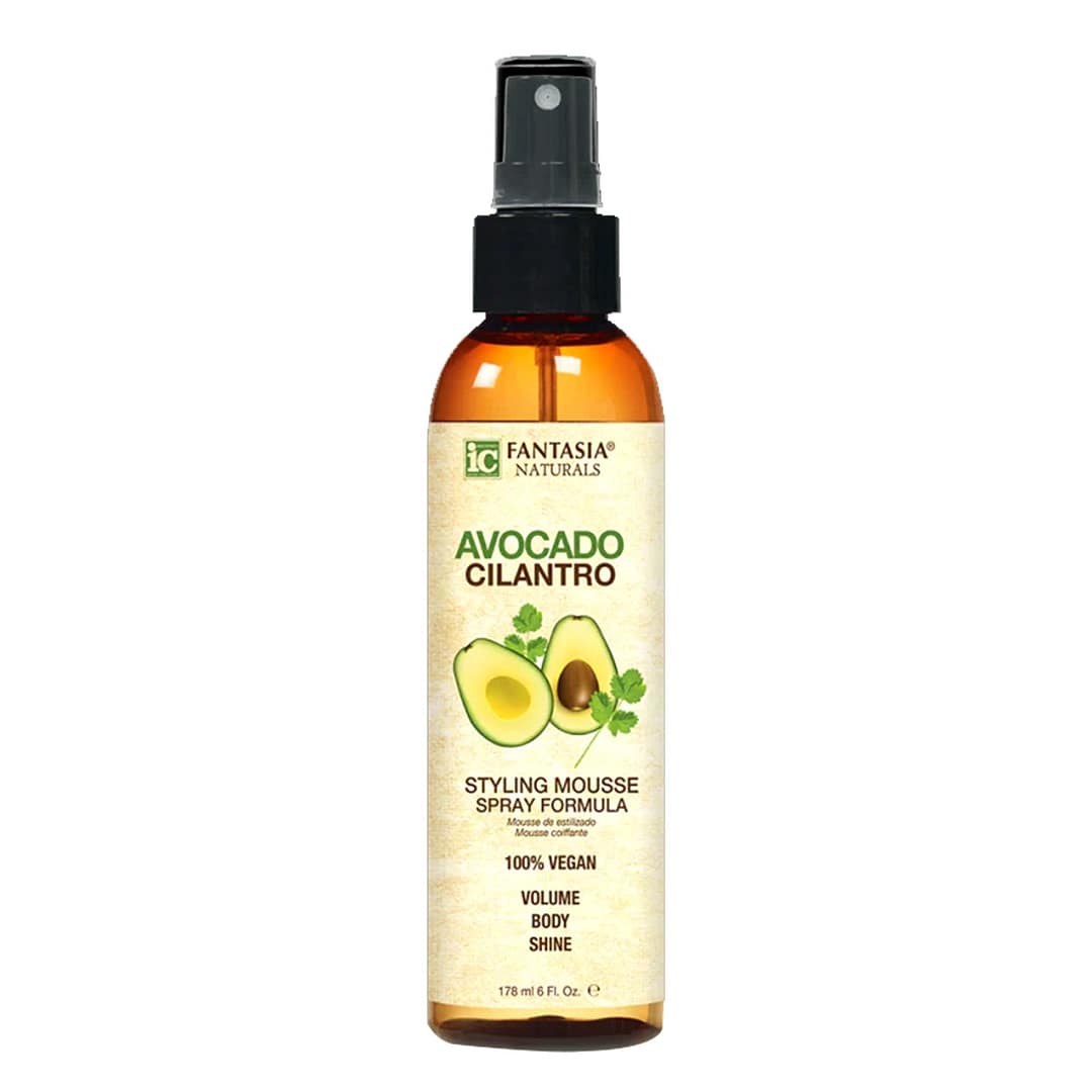 IC Fantasia Avocado Cilantro Styling Mousse 6oz IC Fantasia Avocado Cilantro Styling Mousse 6oz