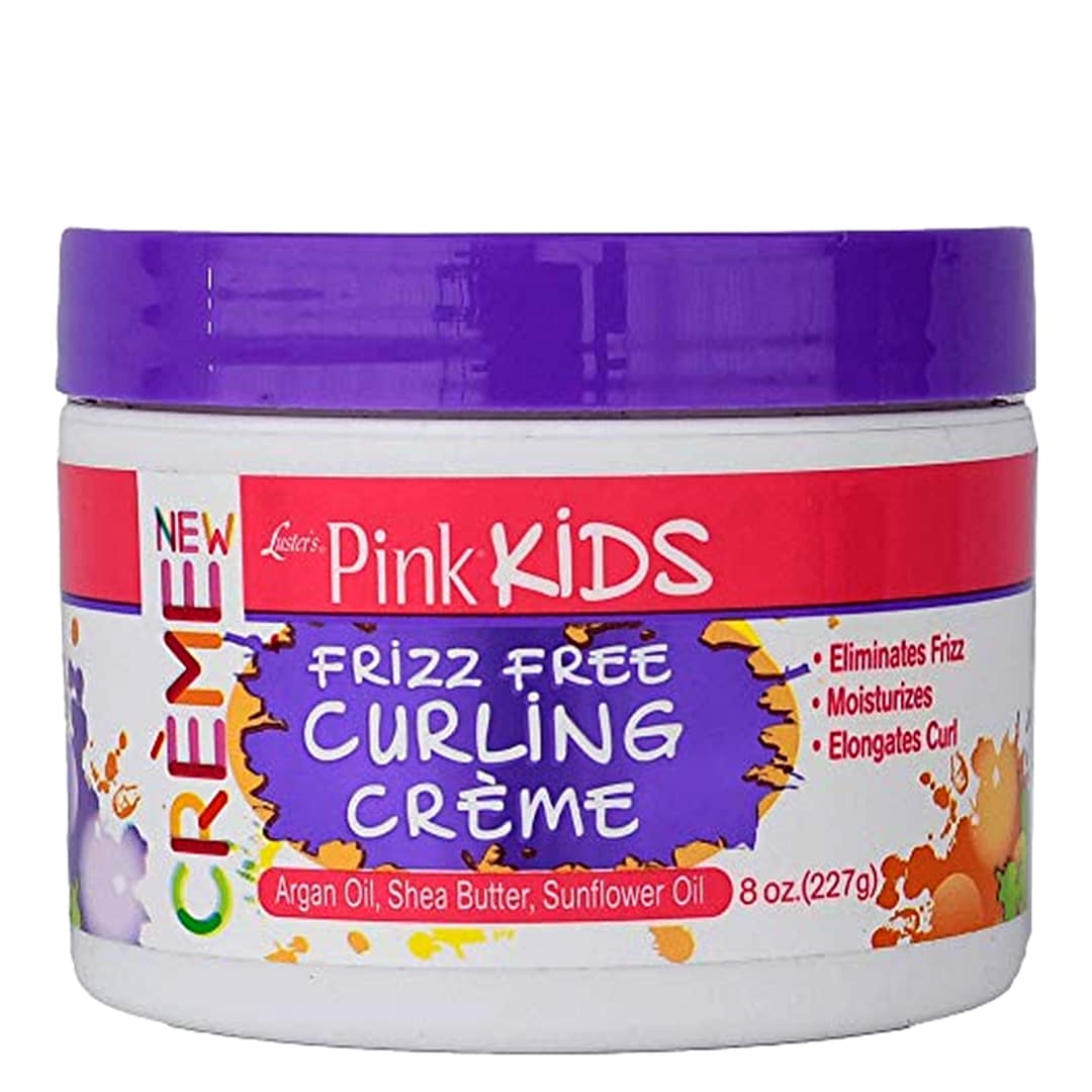 Luster's Pink Kids Frizz Free Curling Definition Creme 8 Oz Luster's Pink Kids Frizz Free Curling Definition Creme 8 Oz
