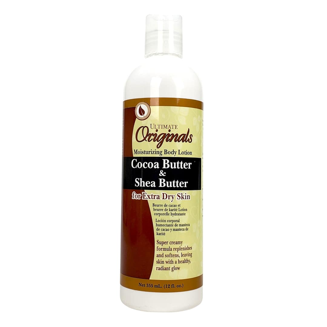 Ultimate Originals Cocoa & Shea Butter Moisturizing Body Lotion 12oz Ultimate Originals Cocoa & Shea Butter Moisturizing Body Lotion 12oz