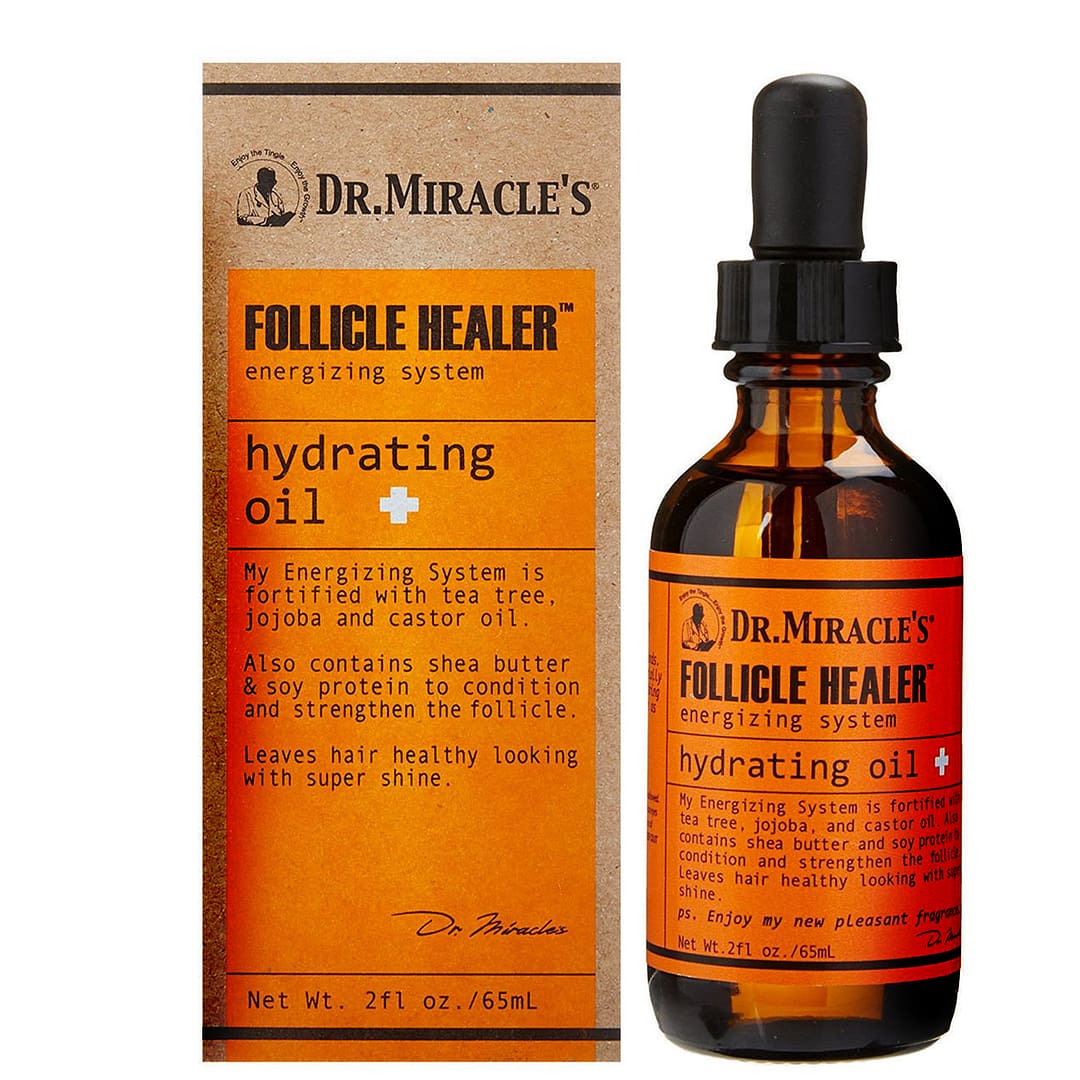 Dr Miracle's Follicle Healer Energizing System Hydrating Oil 2 fl Oz 59ml Dr Miracle's Follicle Healer Energizing System Hydrating Oil 2 fl Oz 59ml