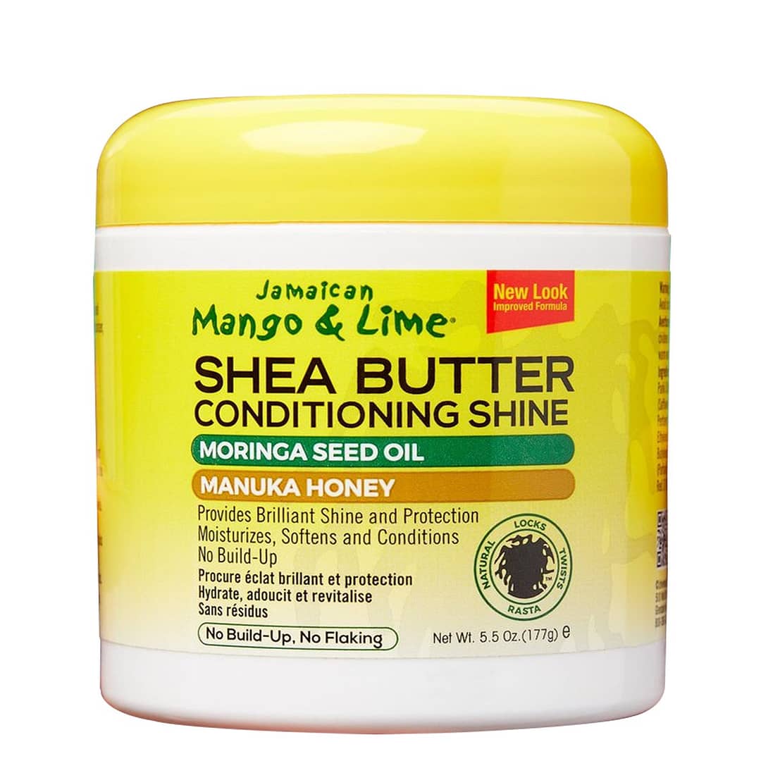 Jamaican Mango & Lime Shea Butter Conditioning Shine 5.5 Oz Jamaican Mango & Lime Shea Butter Conditioning Shine 5.5 Oz