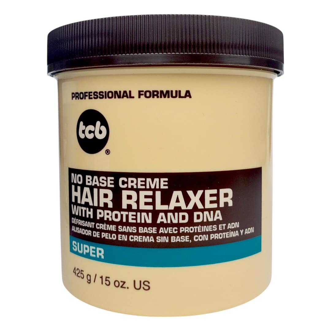 Tcb No Base Creme Hair Relaxer with Protein & DNA 15oz Tcb No Base Creme Hair Relaxer with Protein & DNA 15oz