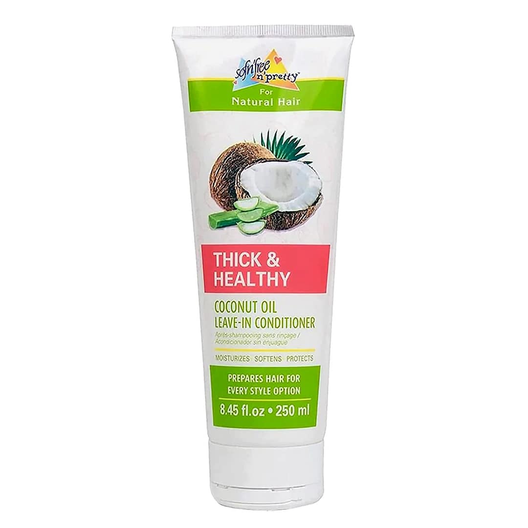 SOFN'FREE Pretty Thick & Healthy Coconut Oil Leave In Conditioner (8 SOFN'FREE Pretty Thick & Healthy Coconut Oil Leave In Conditioner (8