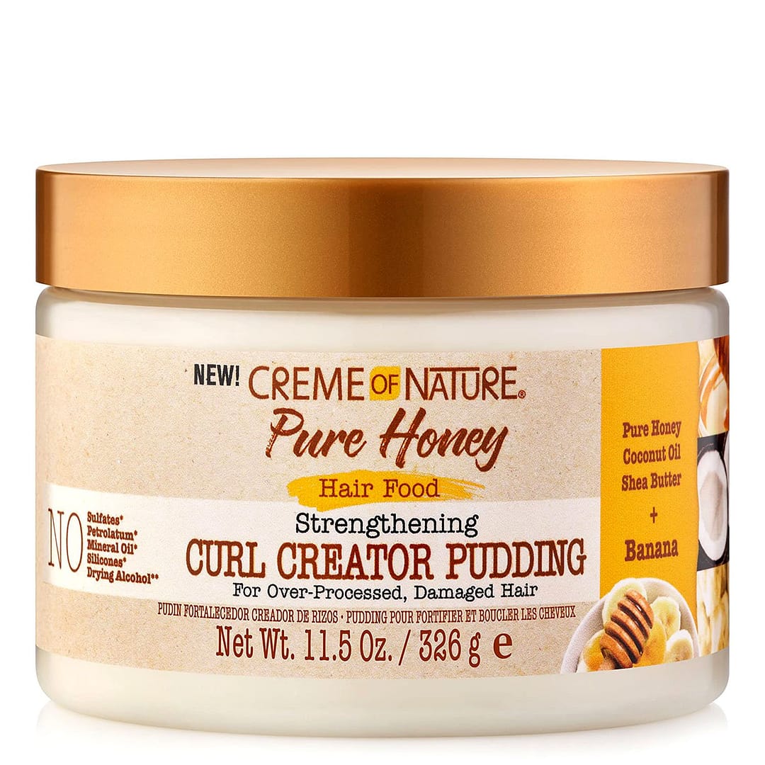 Creme of Nature, Pure Honey Curl Creator Pudding 11.5oz Creme of Nature, Pure Honey Curl Creator Pudding 11.5oz
