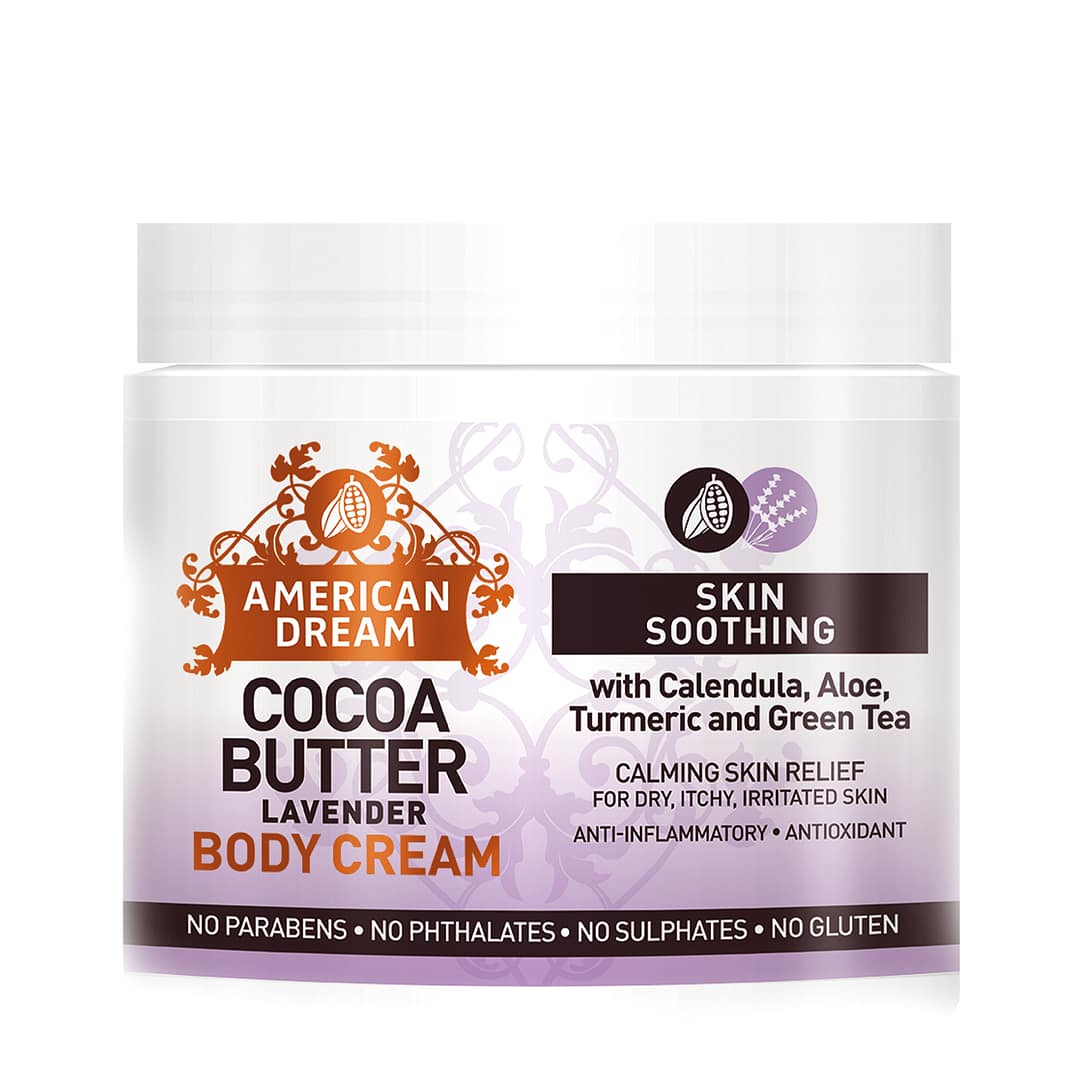 American-Dream-Cocoa-Butter-Lavender-Body-Cream-16oz American-Dream-Cocoa-Butter-Lavender-Body-Cream-16oz