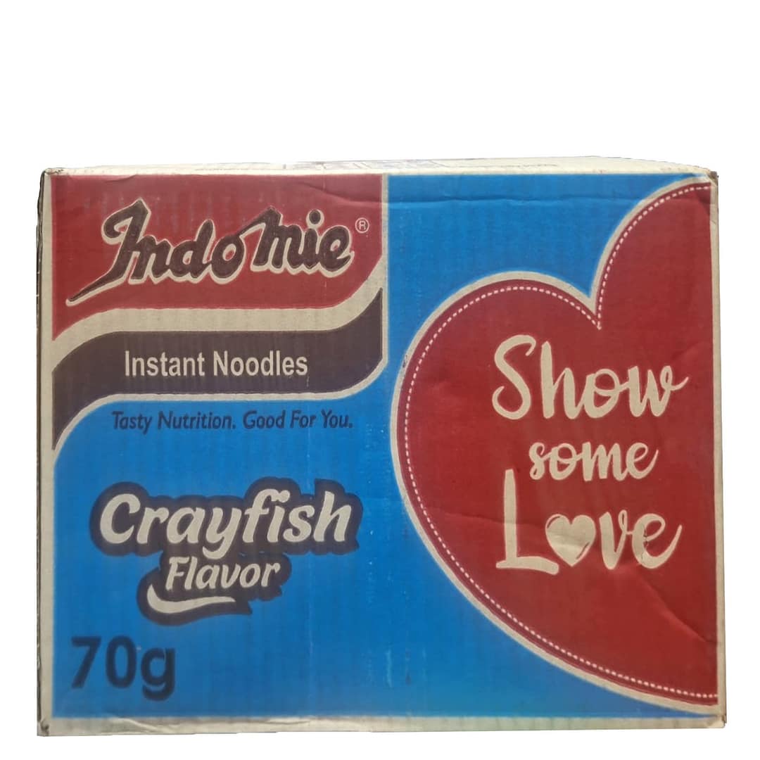 Indomie Instant Noodles Grayfish Flavor 70g Indomie Instant Noodles Grayfish Flavor 70g