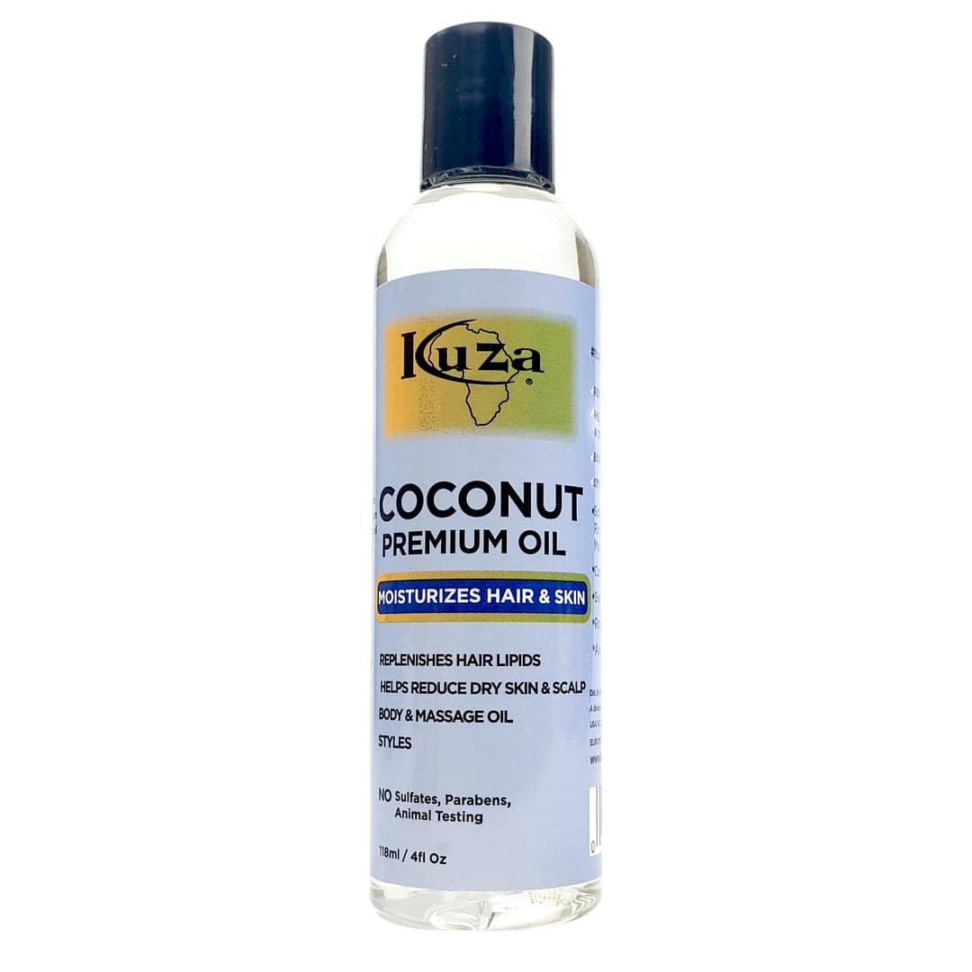 Kuza Coconut Premium Oil 4oz Kuza Coconut Premium Oil 4oz