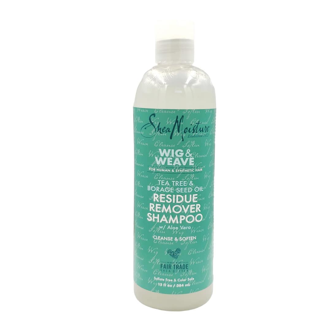 Shea Moisture Wig & Weave Tea Tree Residue Remover Shampoo 13fl.oz Shea Moisture Wig & Weave Tea Tree Residue Remover Shampoo 13fl.oz