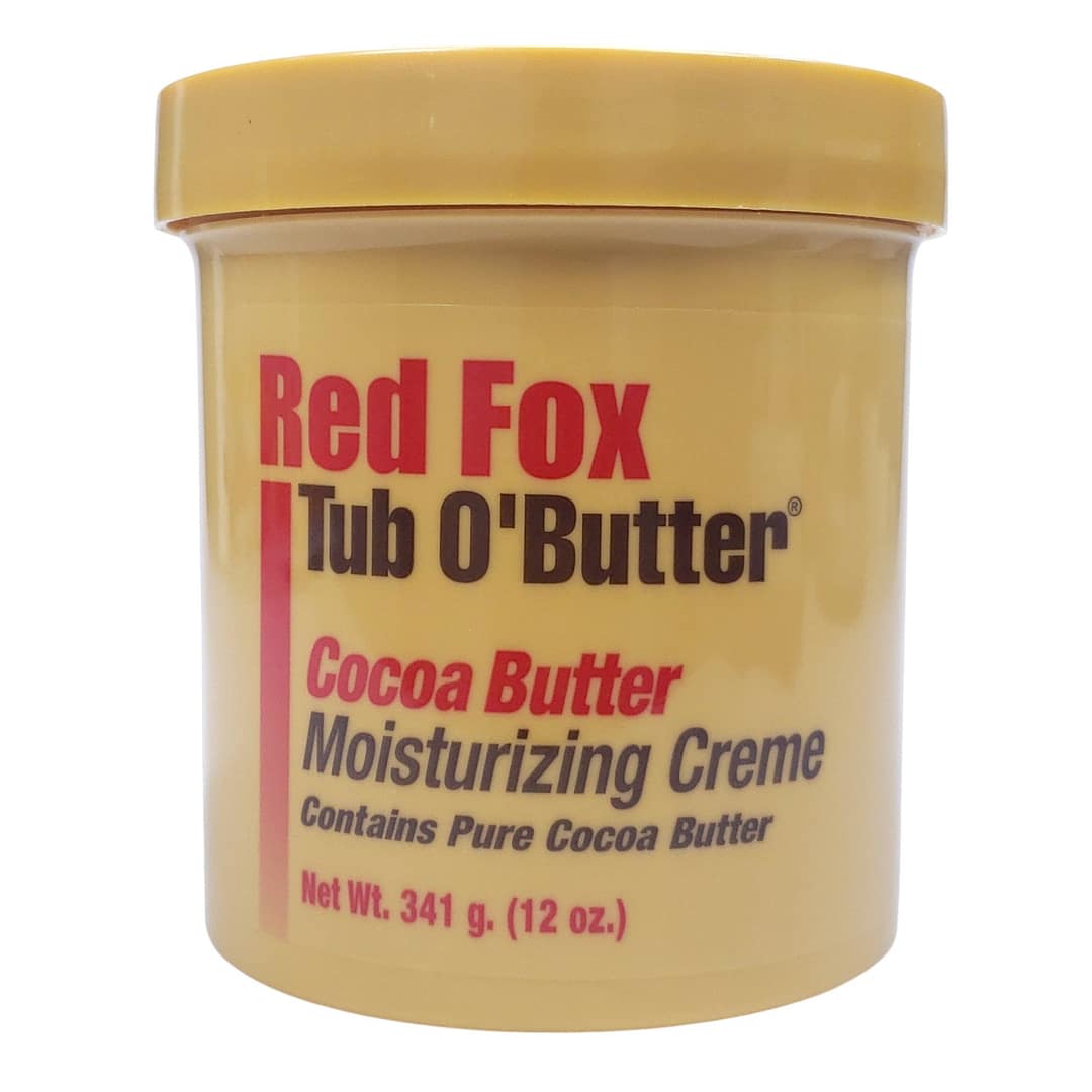 Red Fox Tub O’Butter cocoa Butter Moisturizing creme 12oz Red Fox Tub O’Butter cocoa Butter Moisturizing creme 12oz