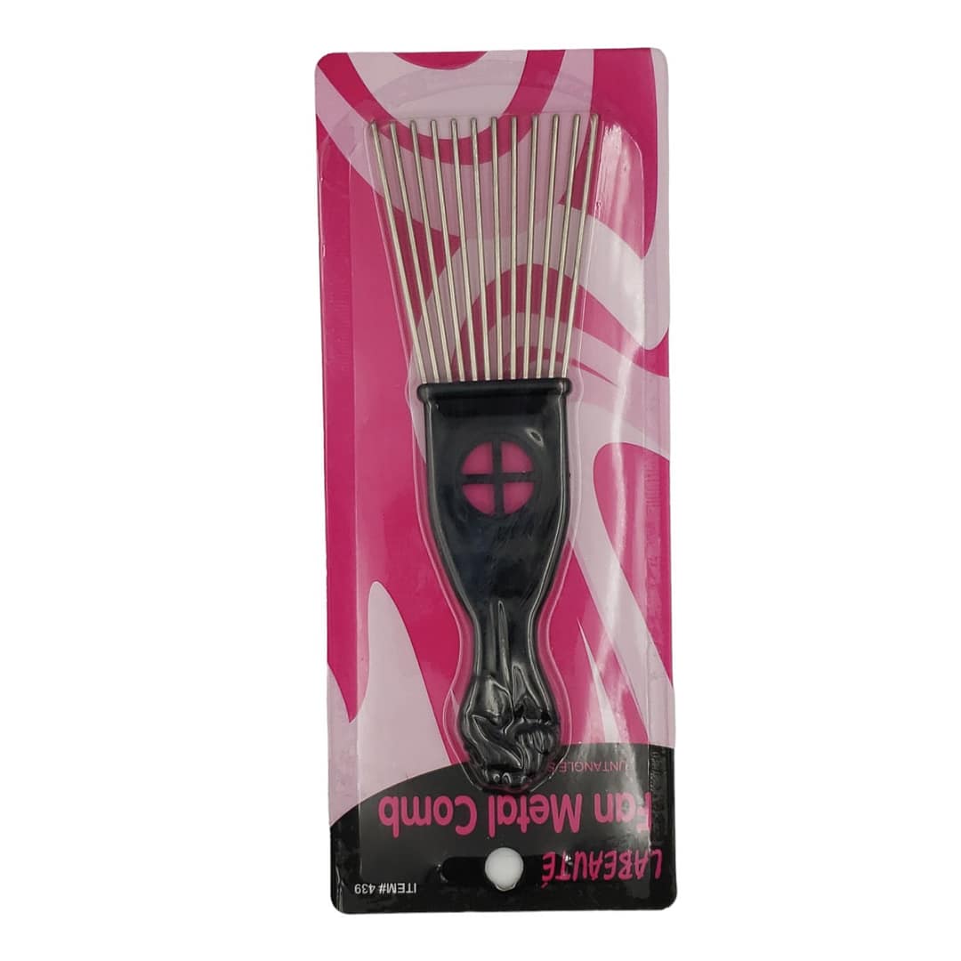 La Beaute Fan Metal Comb 439 La Beaute Fan Metal Comb 439