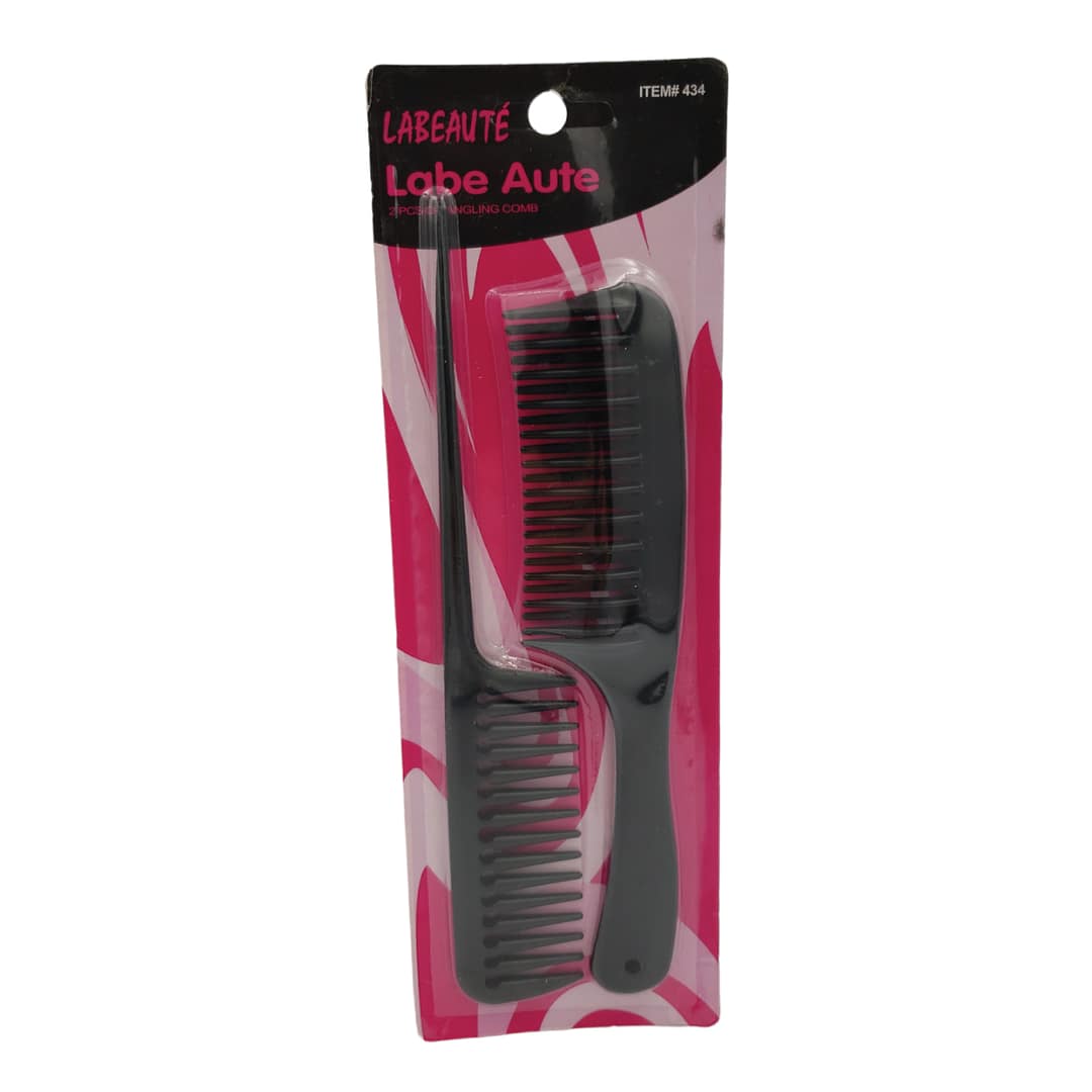 La Beaute Labe Aute 2Pcs D-tangling Comb 434 La Beaute Labe Aute 2Pcs D-tangling Comb 434