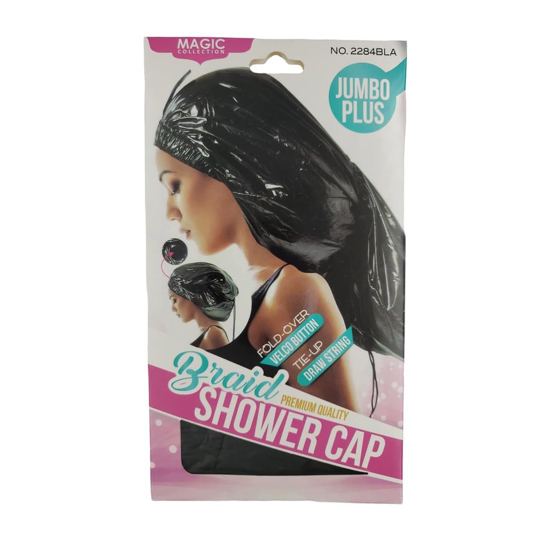 Magic Braid Shower Cap 2284BLA Magic Braid Shower Cap 2284BLA