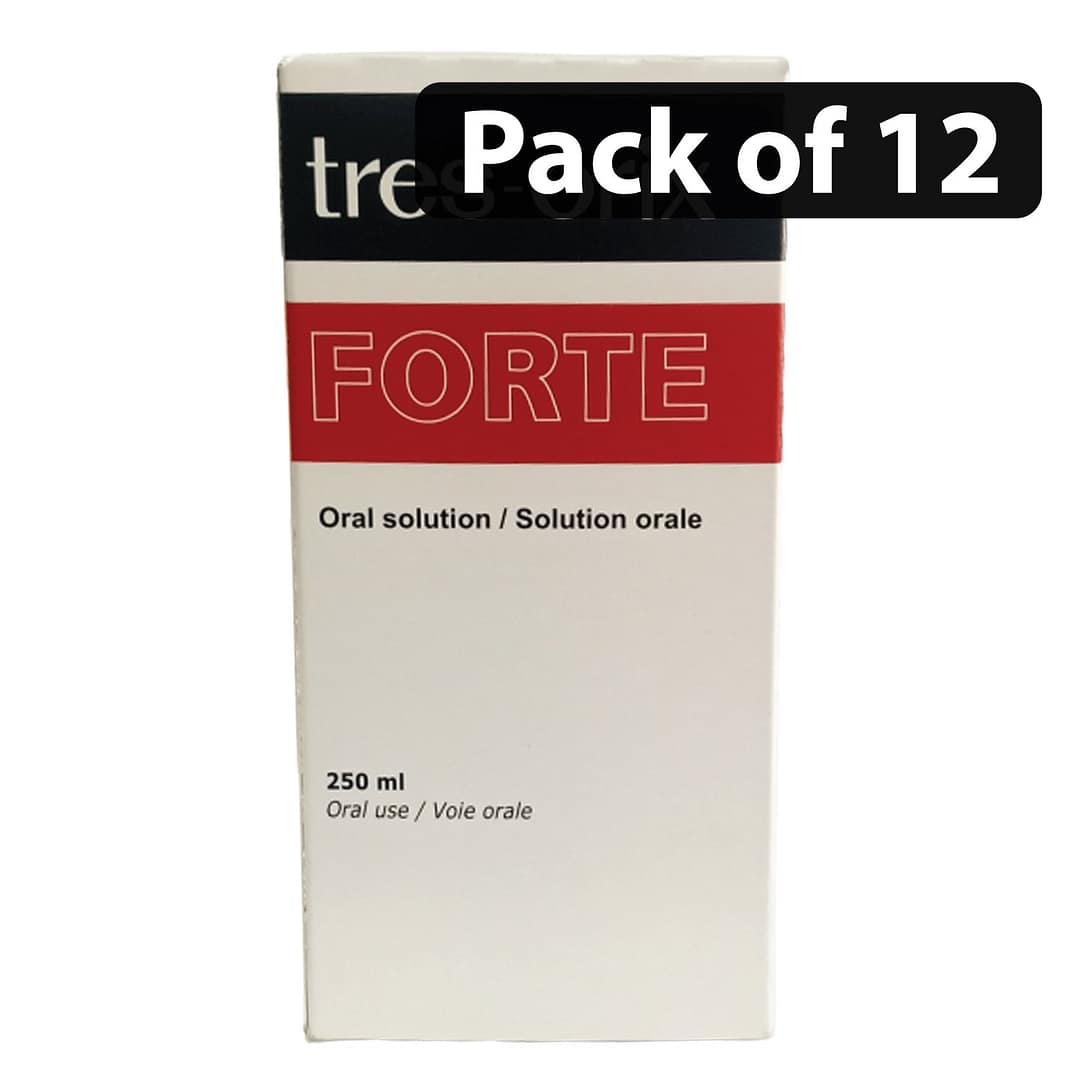 (Pack of 12) Tres-Orix Forte Oral Solution 250ml (Pack of 12) Tres-Orix Forte Oral Solution 250ml