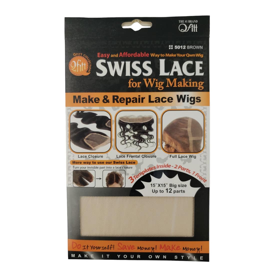 Swiss Lace For Wig Making 5012BROWN Swiss Lace For Wig Making 5012BROWN