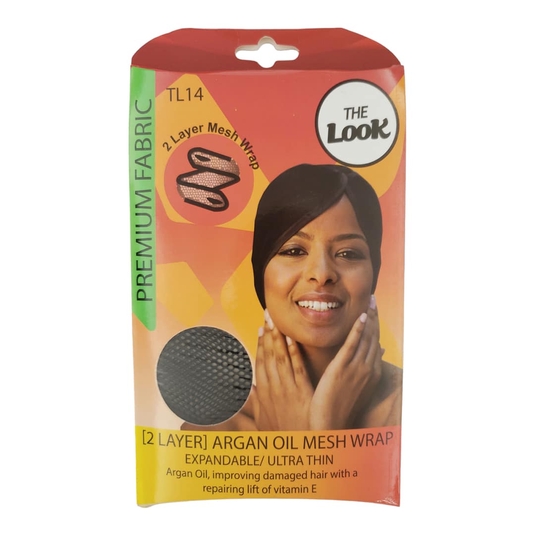 The Look 2 Layer Argan Oil Mesh Wrap TL14 The Look 2 Layer Argan Oil Mesh Wrap TL14