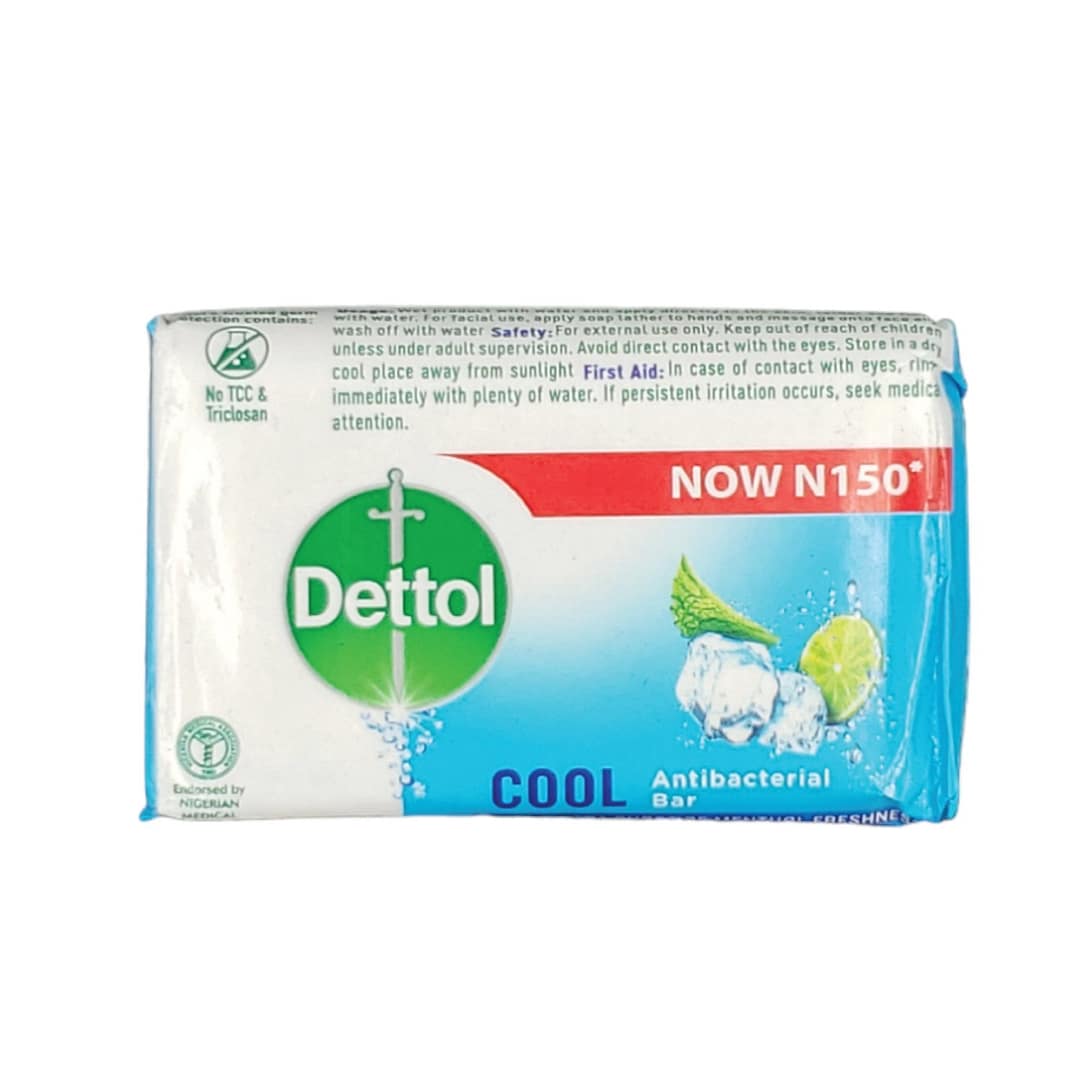 Dettol Cool Antibacterial Bar N150 65g Dettol Cool Antibacterial Bar N150 65g