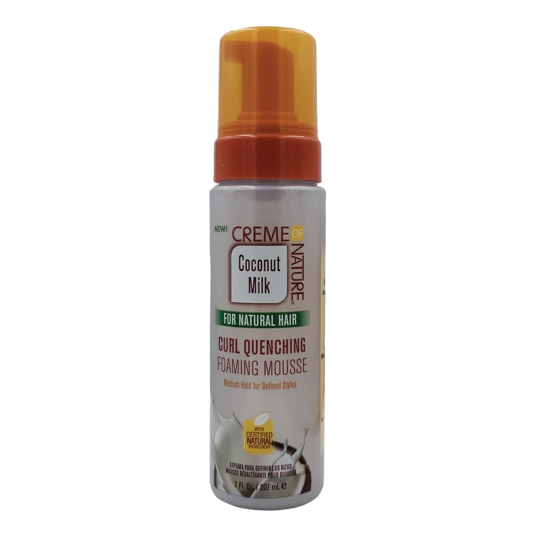 Creme Of Nature Coconut Milk Foaming Mousse 7fl.oz/207ml Creme Of Nature Coconut Milk Foaming Mousse 7fl.oz/207ml