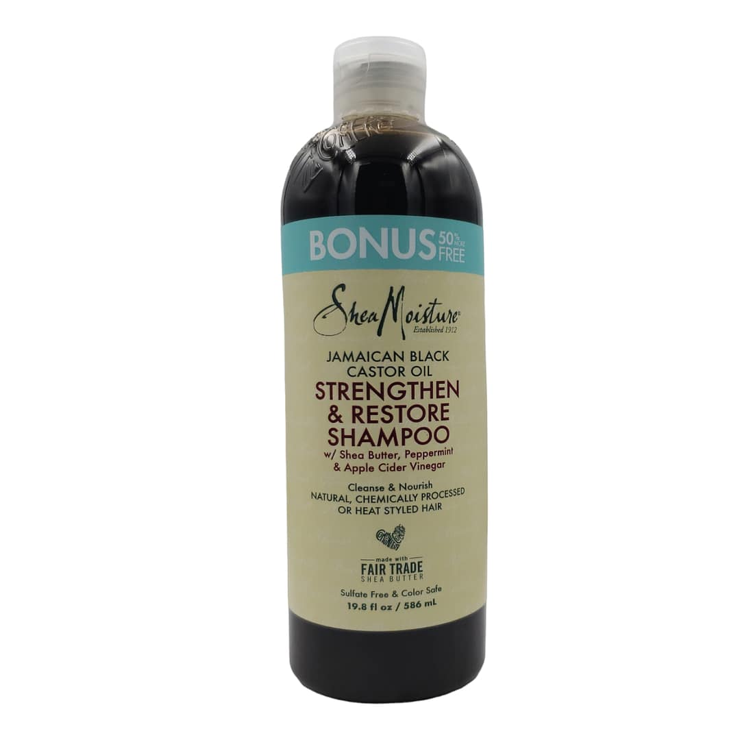 Shea Moisture Strengthen & Restore Shampoo 19.8fl.oz/586ml Shea Moisture Strengthen & Restore Shampoo 19.8fl.oz/586ml