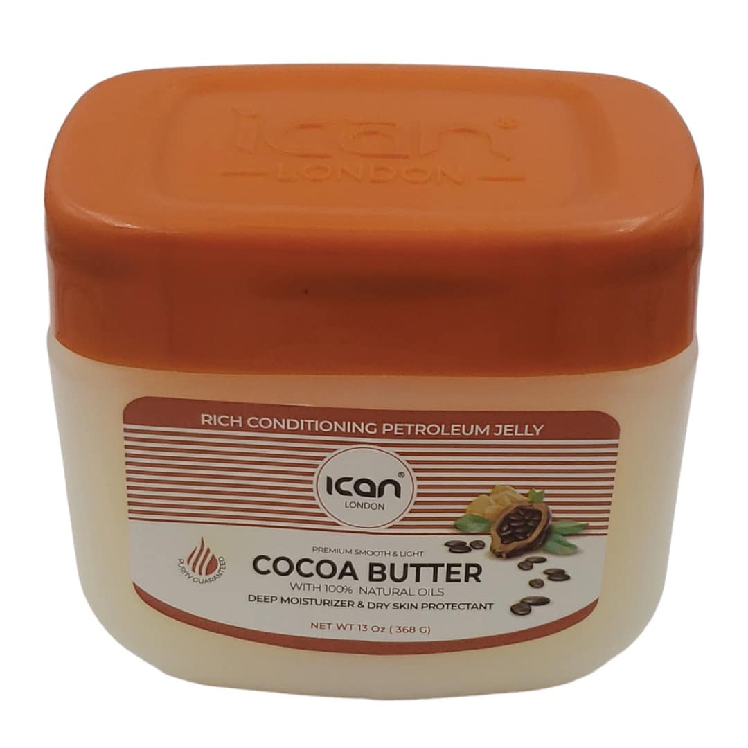 Ican London Rich Conditioning Petroleum Jelly 13oz Cocoa Butter Ican London Rich Conditioning Petroleum Jelly 13oz Cocoa Butter
