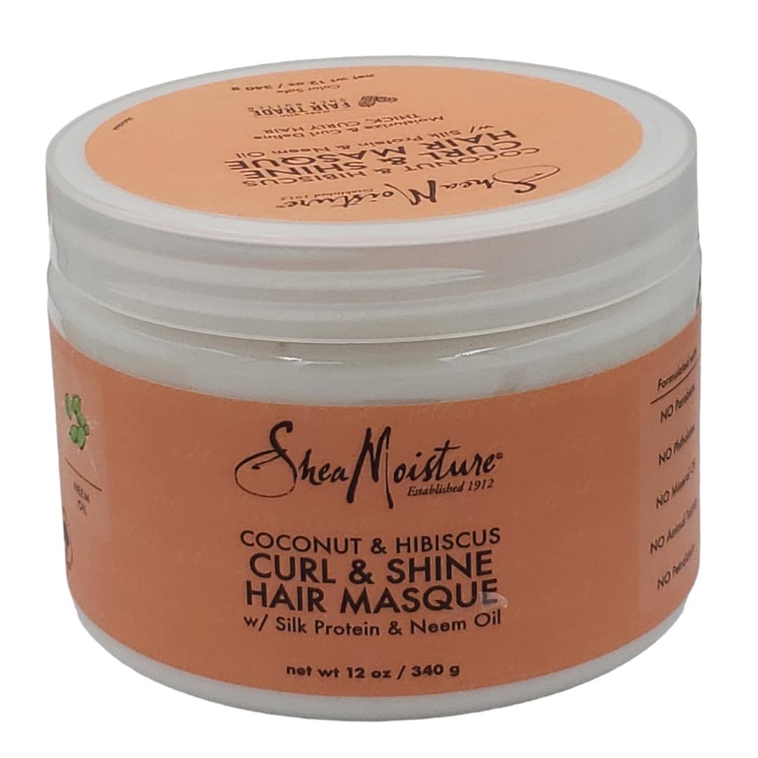 Shea Moisture Curl & Shine Hair Masque 12oz Shea Moisture Curl & Shine Hair Masque 12oz