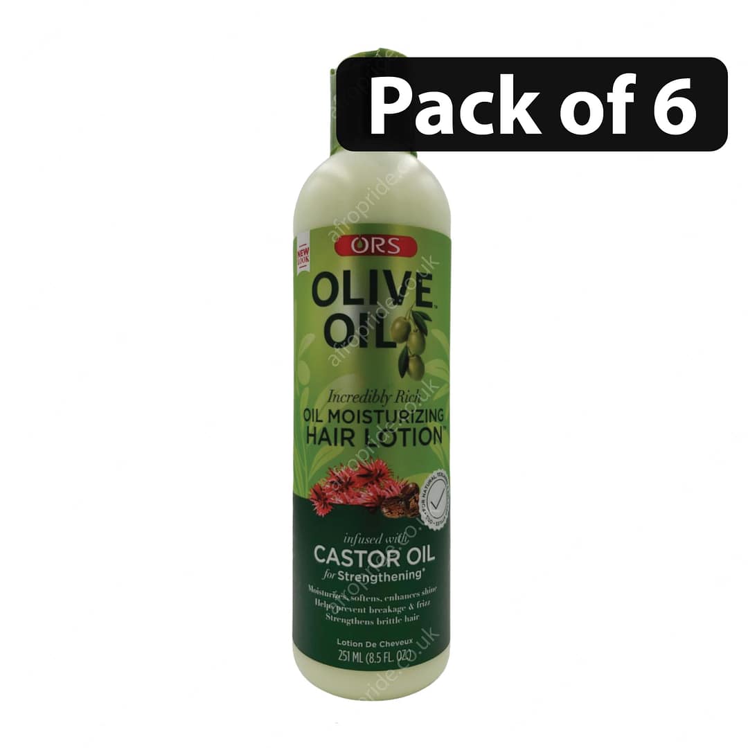 (Pack of 6) ORS Olive Oil Moisturizing Hair Lotion 8.5oz 1 (Pack of 6) ORS Olive Oil Moisturizing Hair Lotion 8.5oz