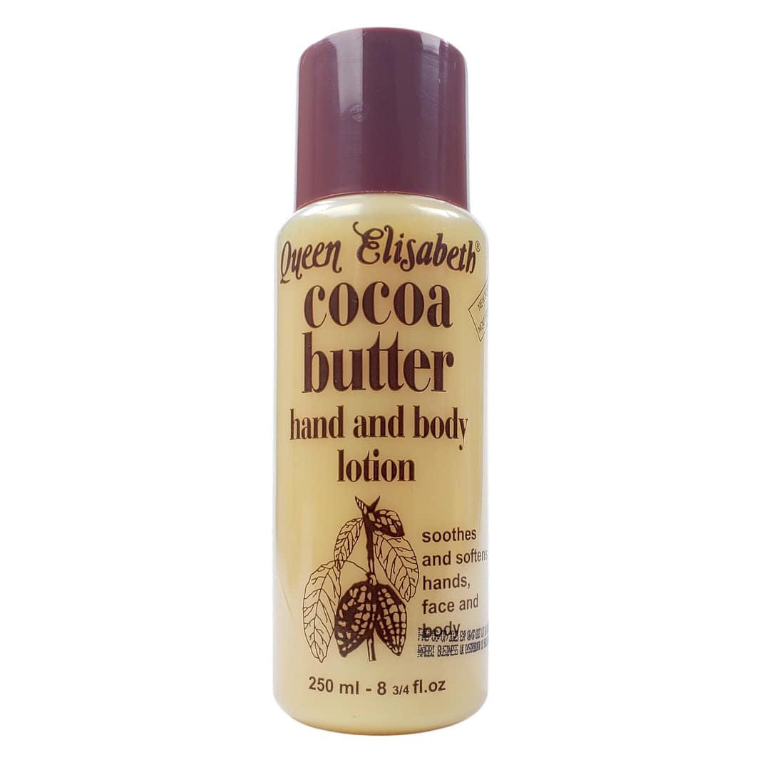 Queen Elisabeth Cocoa Butter Hand & Body Lotion 250ml Queen Elisabeth Cocoa Butter Hand & Body Lotion 250ml