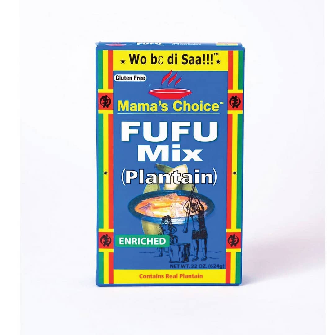 Mama's Choice Plantain Enriched Fufu Mix 22oz Mama's Choice Plantain Enriched Fufu Mix 22oz/624g