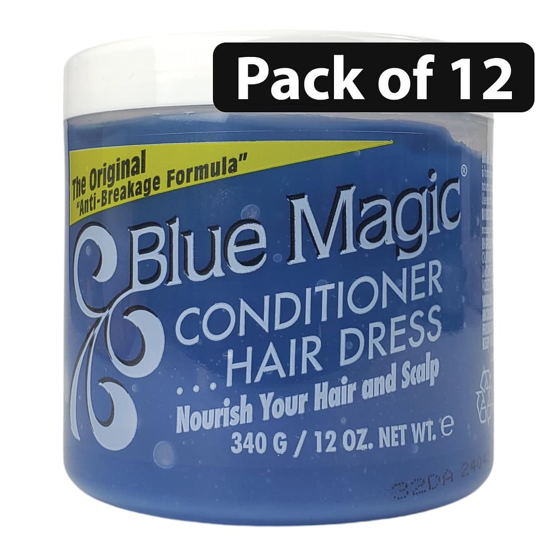 (Pack of 12) Blue Magic Conditioner Hair Dress 12oz (Pack of 12) Blue Magic Conditioner Hair Dress 12oz