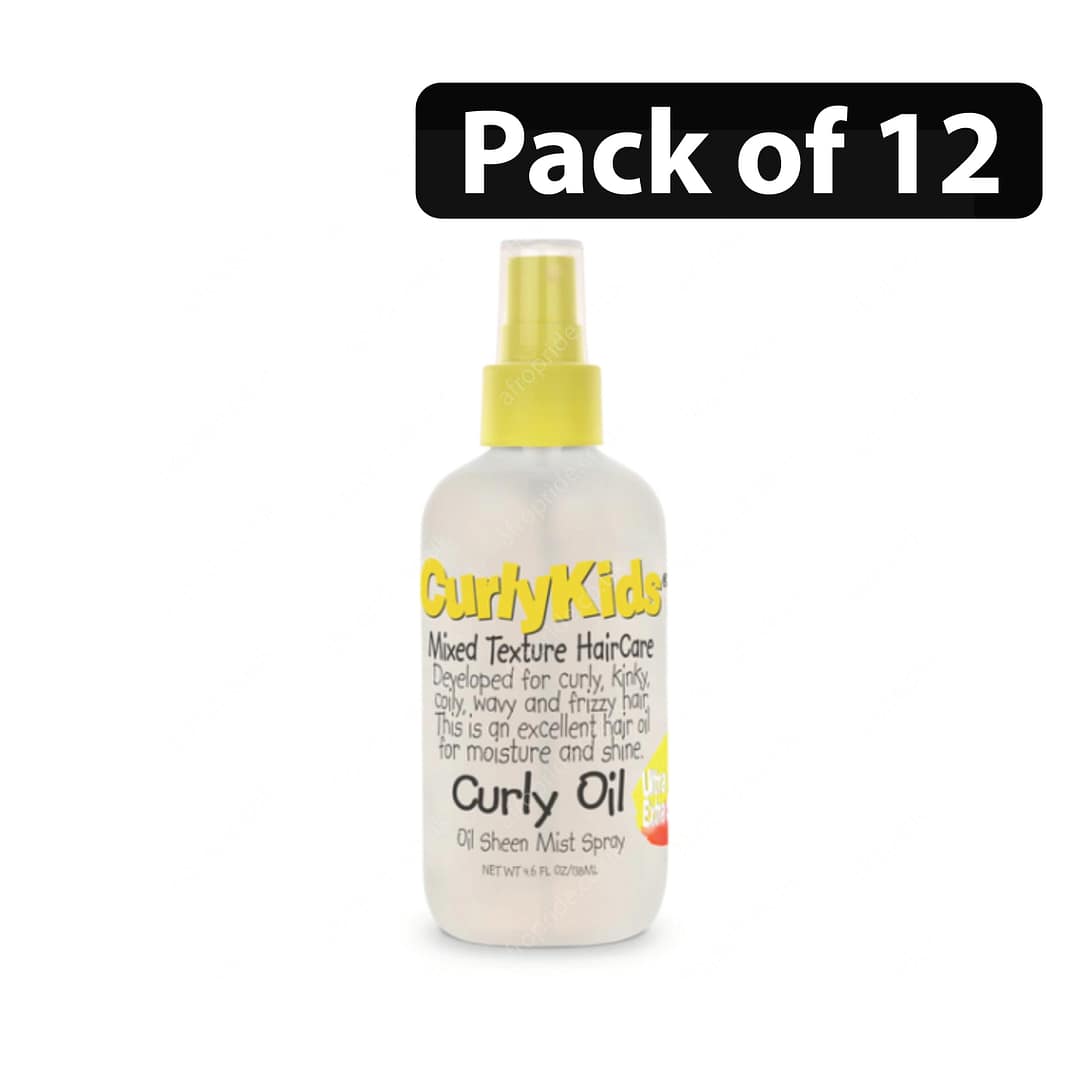 (Pack of 12) CurlyKids Curly Oil 6oz (Pack of 12) CurlyKids Curly Oil 6oz