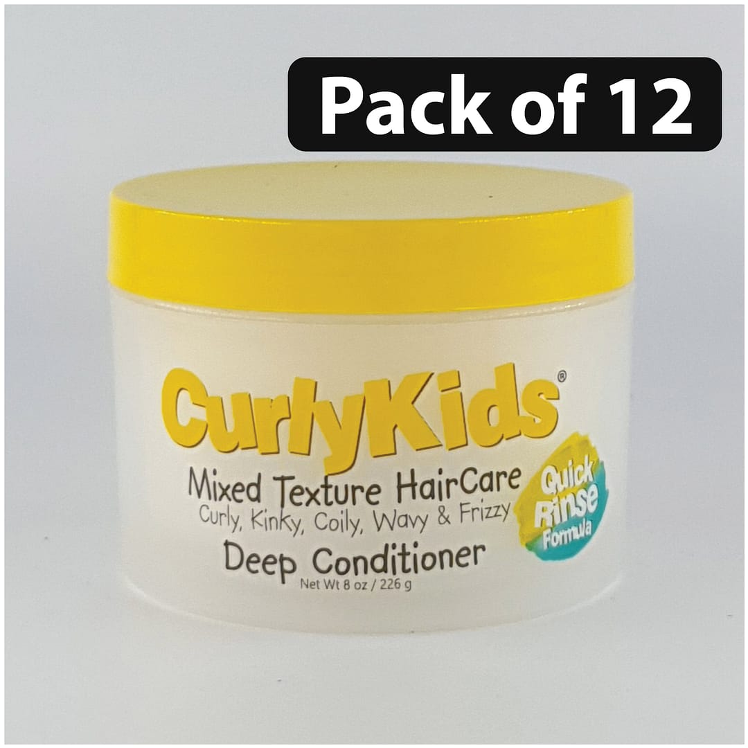(Pack of 12) CurlyKids Deep Conditioner 8oz (Pack of 12) CurlyKids Deep Conditioner 8oz
