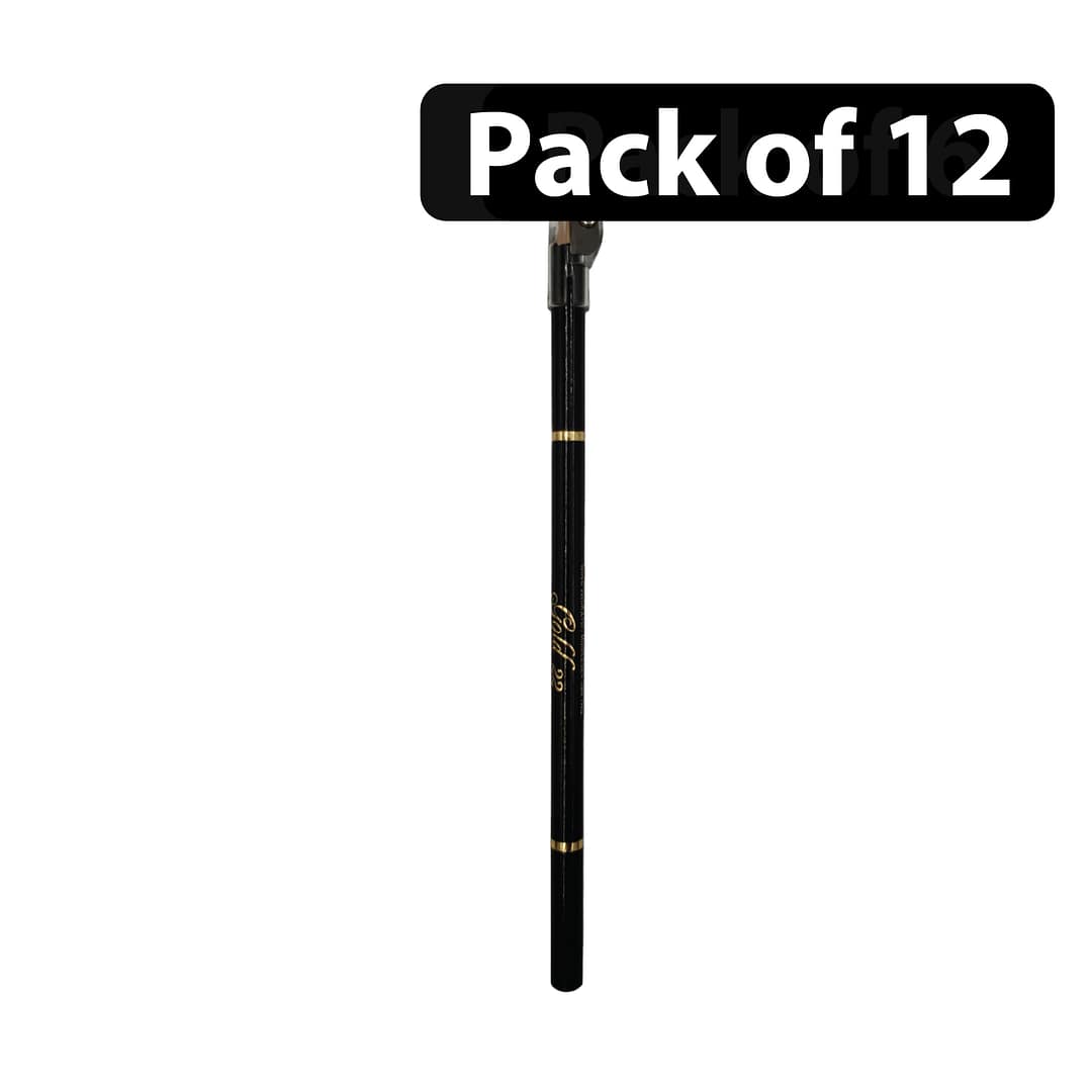 (Pack of 12) Gold 22 Eye Liner Black (Pack of 12) Gold 22 Eye Liner Black