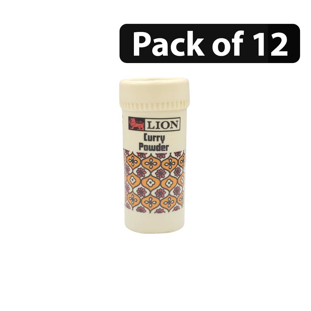 (Pack of 12) Lion Curry Powder 25g (Pack of 12) Lion Curry Powder 25g