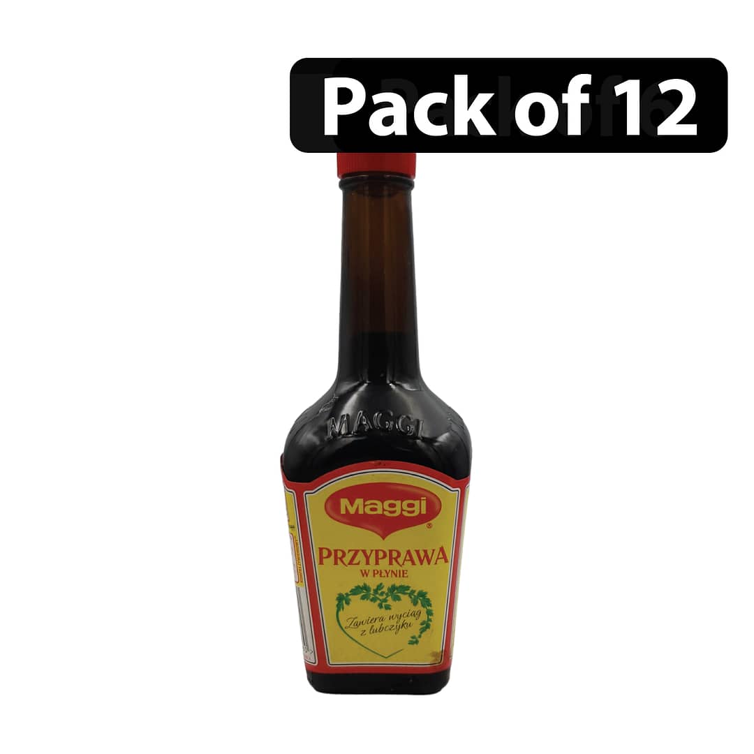 (Pack of 12) Maggi Przyprawa Liquid Spice 200g (Pack of 12) Maggi Przyprawa Liquid Spice 200g