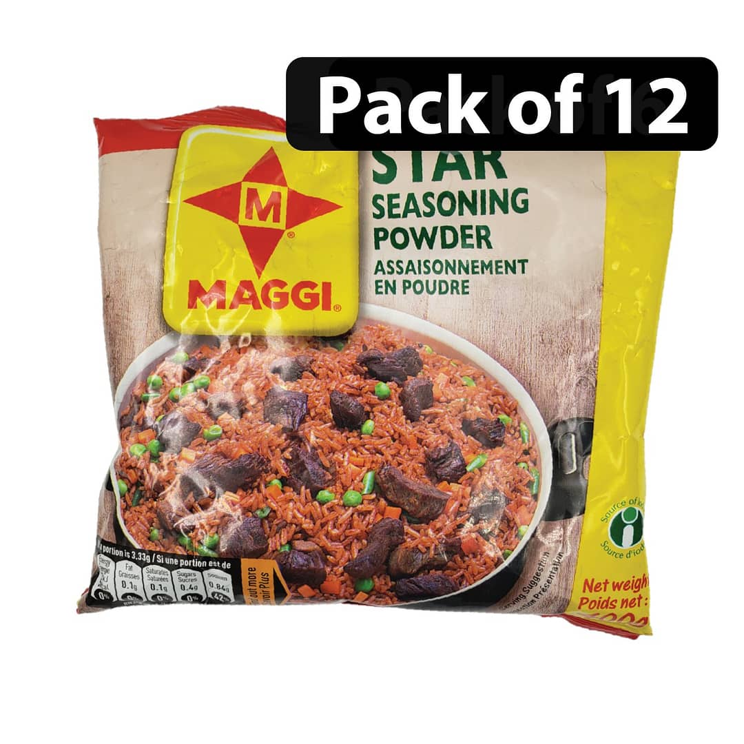 (Pack of 12) Maggi Star Seasoning Powder 400g (Pack of 12) Maggi Star Seasoning Powder 400g