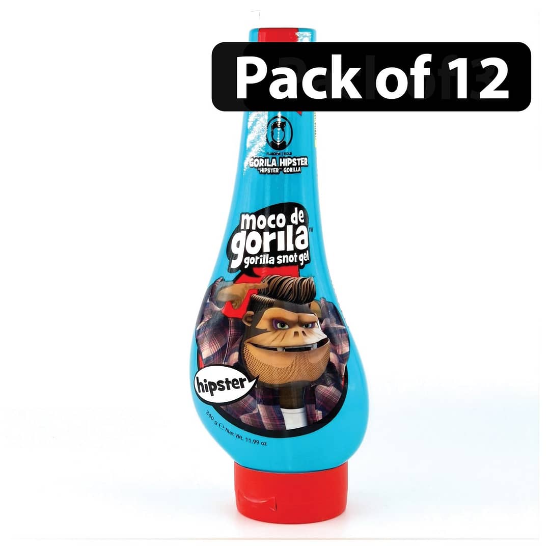 (Pack of 12) Moco De Gorilla Snot Gel Hipster 11.99oz (Pack of 12) Moco De Gorilla Snot Gel Hipster 11.99oz