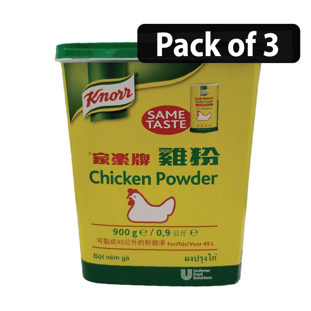 (Pack of 3) Knorr Chicken Powder 900g (Pack of 3) Knorr Chicken Powder 900g
