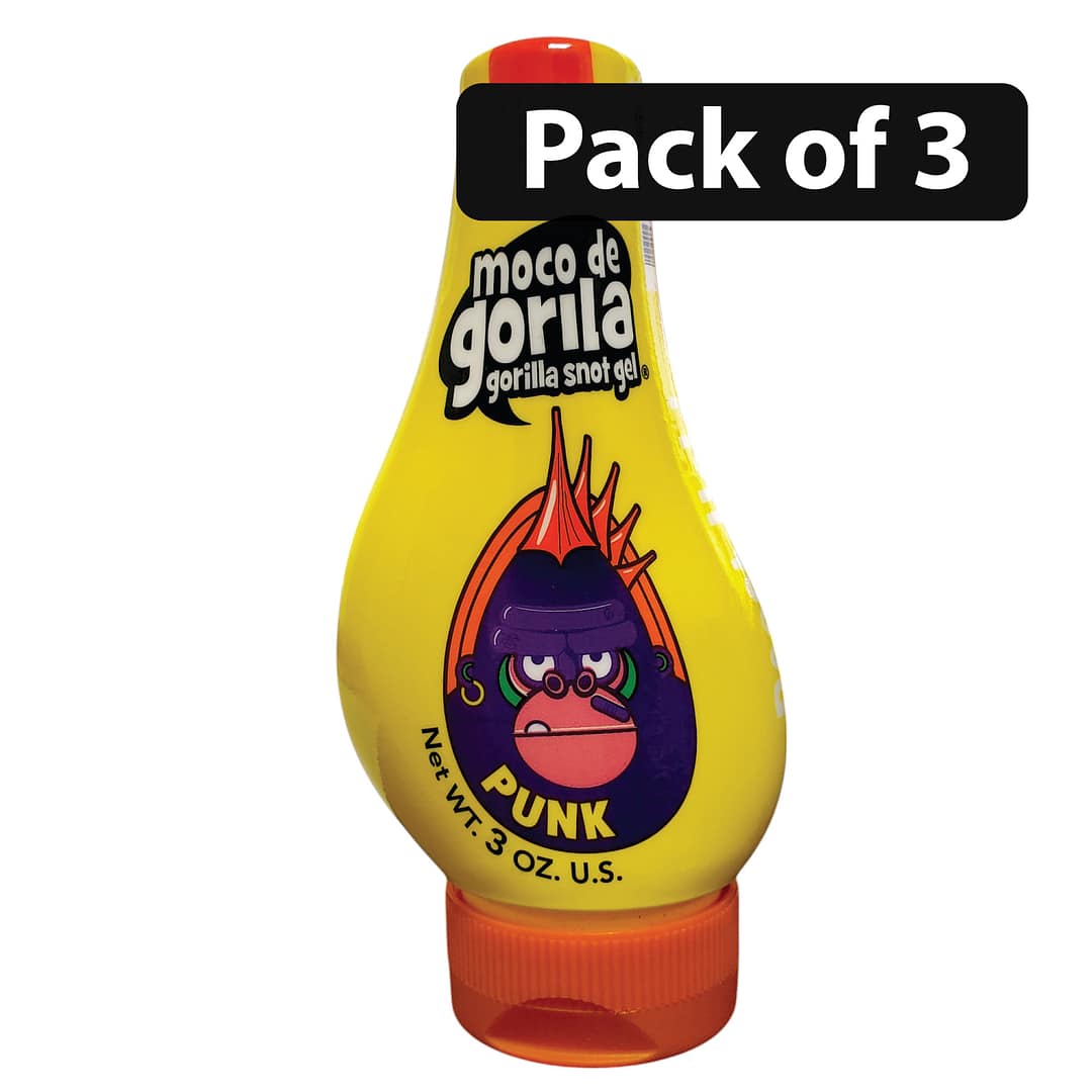 (Pack of 3) Moco De Gorilla Snot Gel Punk 3oz (Pack of 3) Moco De Gorilla Snot Gel Punk 3oz