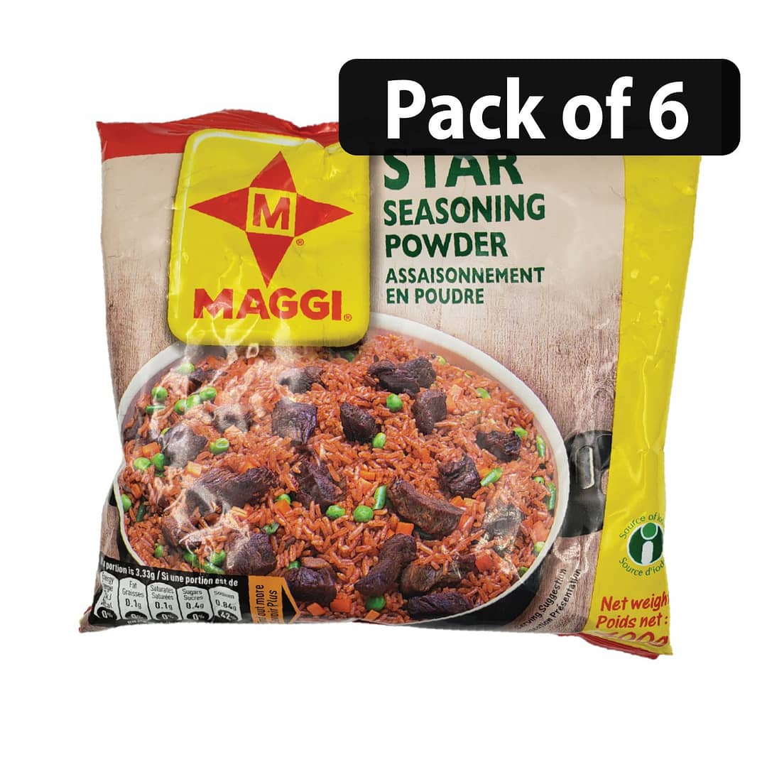 (Pack of 6) Maggi Star Seasoning Powder 400g (Pack of 6) Maggi Star Seasoning Powder 400g