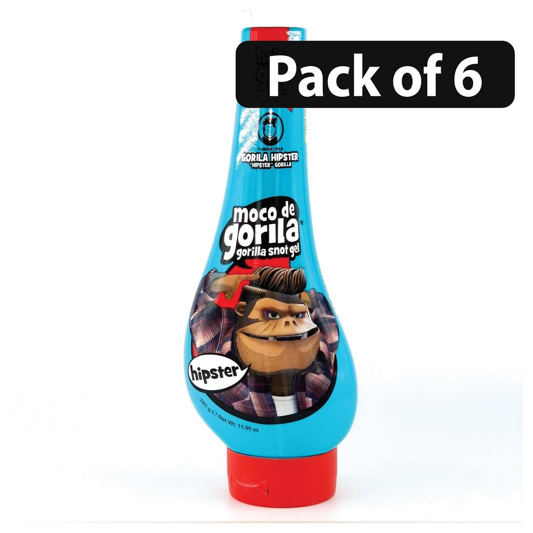 (Pack of 6) Moco De Gorilla Snot Gel Hipster 11.99oz (Pack of 6) Moco De Gorilla Snot Gel Hipster 11.99oz